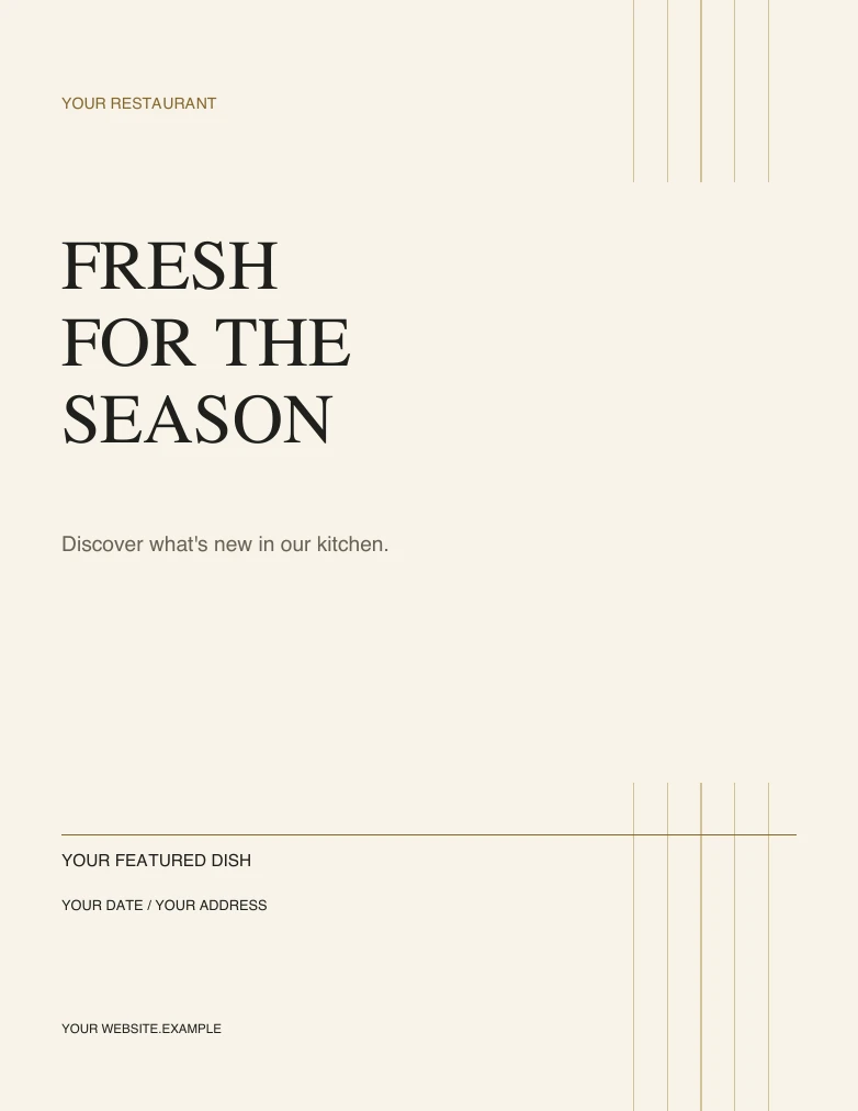 Seasonal special sample design